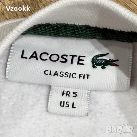 Мъжка блуза Lacoste Classic Fit | L размер, снимка 4 - Блузи - 52844547