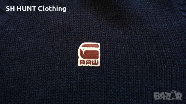 G-Star 70% Wool размер XL мъжки пуловер 70% вълна 1-28, снимка 4 - Пуловери - 52695609