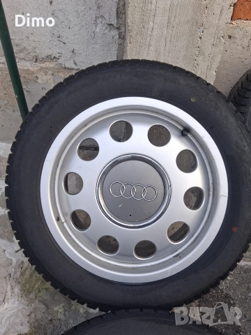 Джанти с гуми 15 5х100, снимка 2 - Гуми и джанти - 52793911