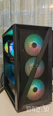 Продавам Добро PC Intel 5 12500/32Gb/512GB SSD+1.5TB HDD/RX 6600XT/Гаранция, снимка 4 - Геймърски - 52896302