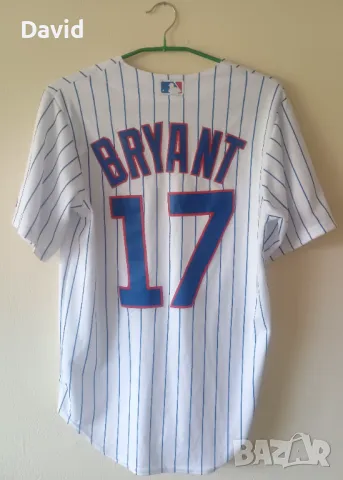 MBL оригинално джърси Chicago Cubs x Kris Bryant Majestic Vintage 00s, снимка 2 - Бейзбол - 50325133