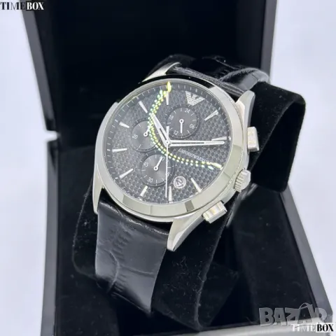 Emporio Armani AR11530 Paolo Chronograph, снимка 3 - Мъжки - 47393428