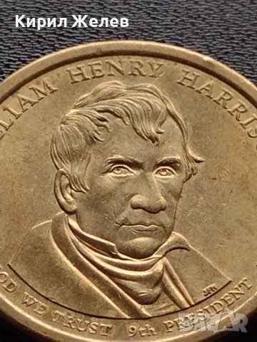 Възпоменателна монета 1 долар WILLIAM HENRY HARRISON 9 президент на САЩ 1841г. за КОЛЕКЦИЯ 38043, снимка 3 - Нумизматика и бонистика - 40765298