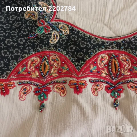 Чоли  индийска блуза,индийска рокля,туника, снимка 12 - Рокли - 50410676