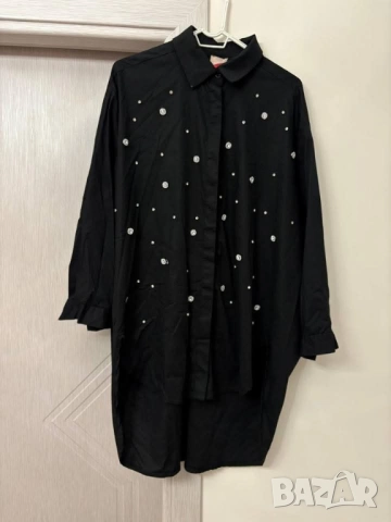 овърсайз риза с камъни 