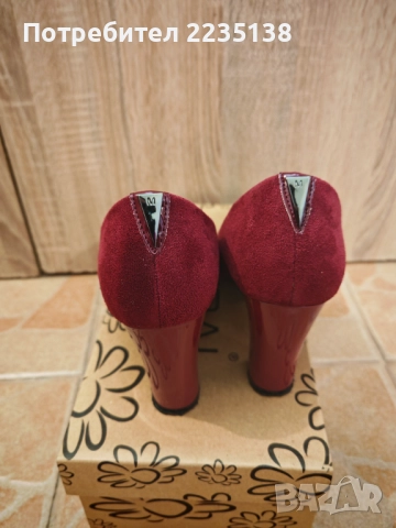 Дамски обувки, снимка 3 - Дамски обувки на ток - 52879481