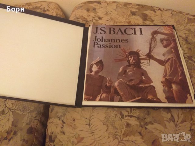 J.S. Bach/ Johannes Passion  3 плочи в кутия, снимка 2 - Грамофонни плочи - 27923508