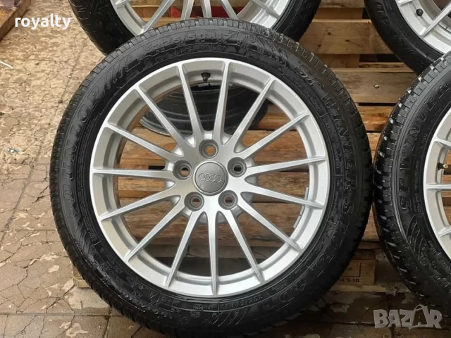 5х112 17 Цола Джанти Оригинални Ауди ЕТ 29 J 7.5, снимка 6 - Аксесоари и консумативи - 51995155