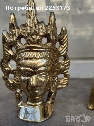 Индийски месингови фигури,животни., снимка 5 - Декорация за дома - 35444940