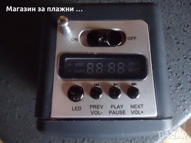 MP3 тонколонка с радио WS-909RL, снимка 3 - Bluetooth тонколони - 28508882