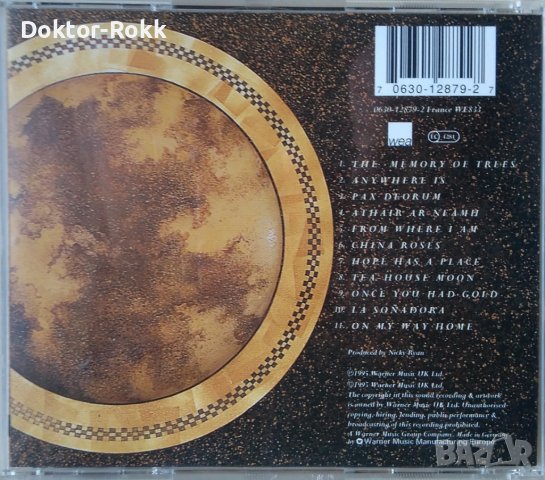 Enya – The Memory Of Trees (1995, CD), снимка 2 - CD дискове - 39535135