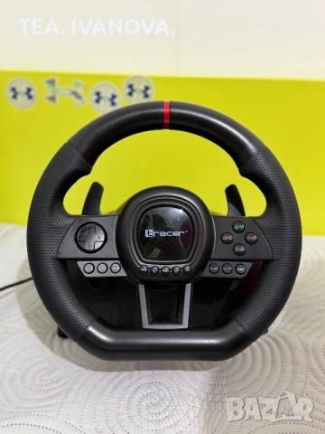  Състезателен волан с педали и скоростен лост TRACER SimRacer 6 in 1 , снимка 2 - Аксесоари - 52945607