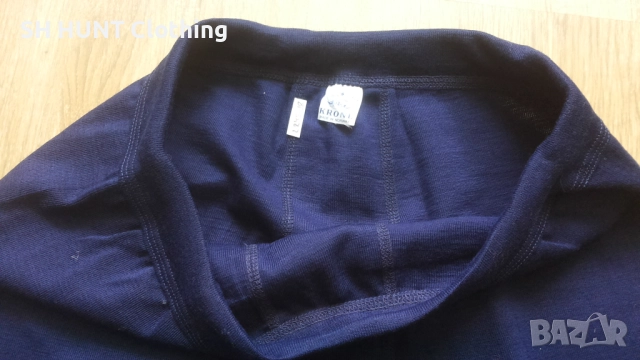 KRONE MADE IN NORWAY Thermo Underwear 50% Wool размер 54 / XL термо долница 50% Вълна - 1607, снимка 7 - Екипировка - 52699322
