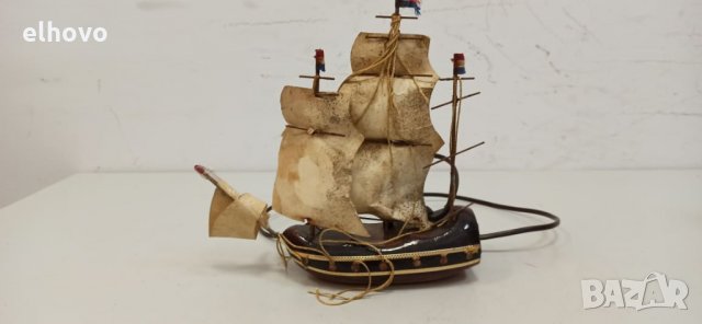 Дървено корабче-лампа, снимка 4 - Колекции - 32834080