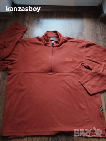 jack wolfskin - страхотен мъжки полар Л, снимка 4 - Блузи - 52897695