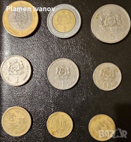 Стари монети от Мароко в добро състояние