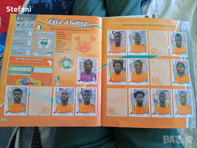 Колекционерски албум на световното първенство по футбол  2014, снимка 3 - Колекции - 44880125