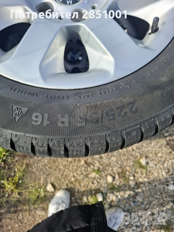 За БМВ,225/55/16, снимка 4 - Гуми и джанти - 53379956