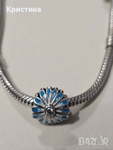 Лот от 4 сребърни талисмана, снимка 2 - Гривни - 53536352