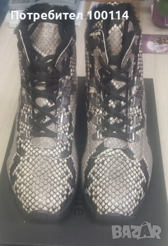 Боти естествена кожа Апенино на Ciaboo, снимка 6 - Дамски боти - 52116999