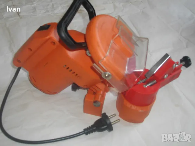 220 вата Немска ЕЛЕКТРИЧЕСКА МАШИНА ЗАТОЧВАНЕ НА ВЕРИГИ ATIKA ОТЛИЧНА 0-30 Градуса Точене, снимка 15 - Други инструменти - 47421929