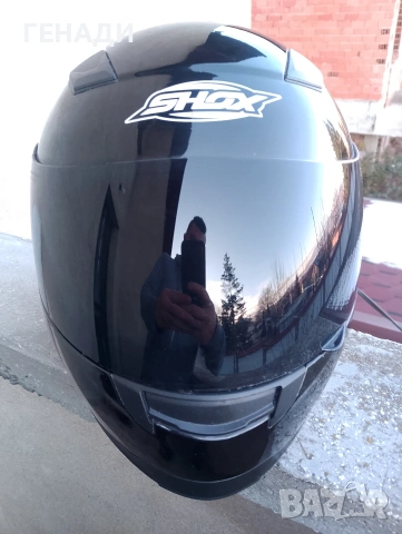 Каска shox внос Ан1глия, размер L., снимка 3 - Аксесоари и консумативи - 53116199