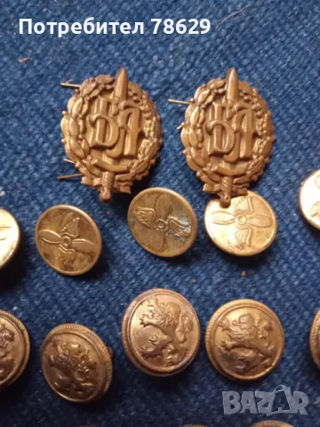 ВОЕННИ КОПЧЕТА И АКСЕСОАРИ - ЛОТ, снимка 2 - Антикварни и старинни предмети - 48355613