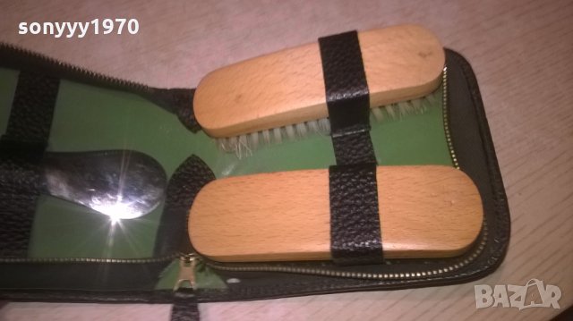 кожен кеис с цип-комплект за обувки-14х12х4см-внос холандия, снимка 13 - Други - 27934186