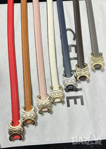 колани от естествена кожа в кутия celine , снимка 3 - Колани - 51465928