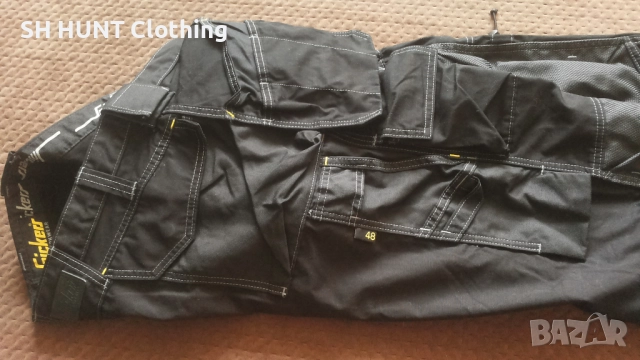 Snickers 3223 FloorLayers Rip-Stop Holster Pocket Trousers размер 48 / M работен панталон W4-362, снимка 12 - Панталони - 52026230