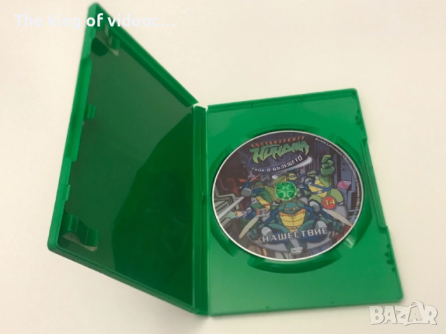 DVD Котенурките Нинджа 📀 , снимка 4 - DVD филми - 52170647