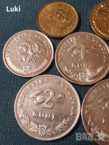 монети Хърватия, Hrvatska, Croatia, снимка 2 - Нумизматика и бонистика - 43185578