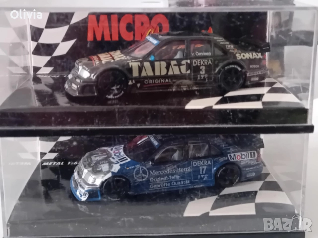Opel Calibra, Mercedes, F1, BMW DTM, Alfa Romeo 1:64 Minichamps, Spark, снимка 8 - Колекции - 51818600