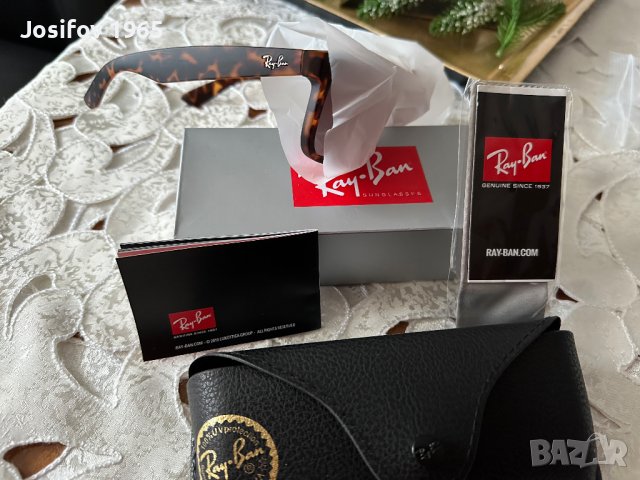  RAY-BAN BROWN POLARIZED SUNGLASSES JUSTIN RB4165 , снимка 2 - Слънчеви и диоптрични очила - 43525805