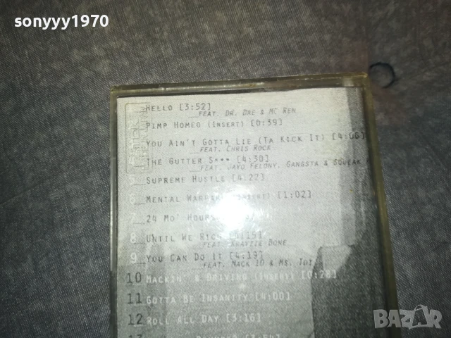 ICE CUBE-WAR & PEACE TAPE 1808251922, снимка 2 - Аудио касети - 51408669