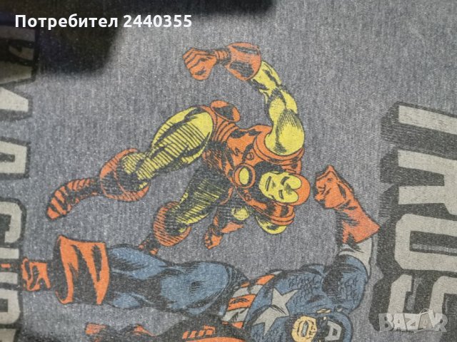 Мъжка блуза Marvel, снимка 12 - Тениски - 26751639