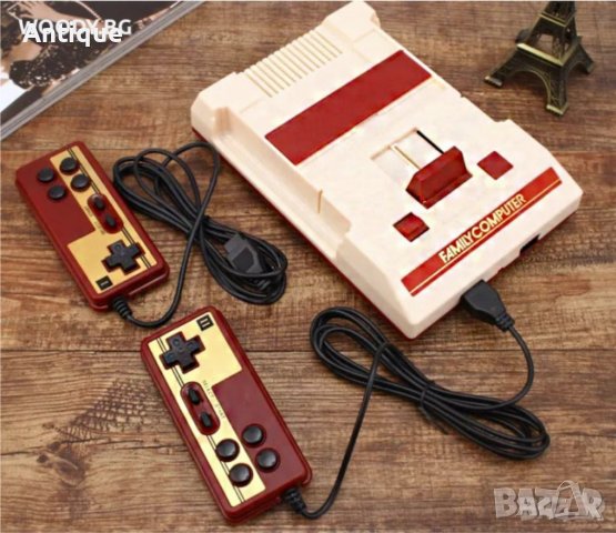 ТВ игрална конзола с 2000 вградени игри и опция за игра от Дискети/Касетки