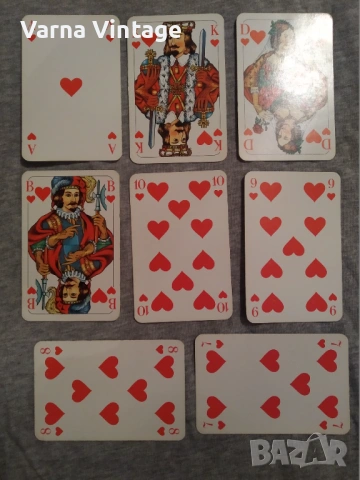 Колекционерски карти в оригинална пластмасова кутия. BERLINER SPIELKARTEN Германия., снимка 5 - Карти за игра - 53010865