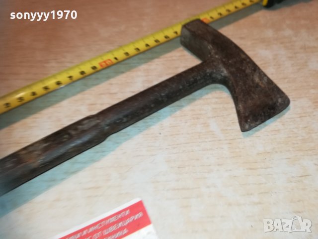 антика-руска брадва/чук/кози крак 2803211956, снимка 3 - Колекции - 32337059