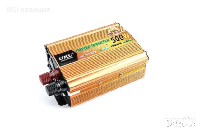 Инвертор UKC 500W – 12/24V към 220V, снимка 4 - Друга електроника - 52257820