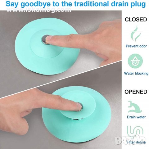 Силиконова дренажна тапа за сифон против миризми - КОД 3203, снимка 5 - Други стоки за дома - 33555150