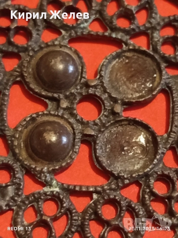 РЕТРО БИЖУ ФИЛИГРАННА ИЗРАБОТКА за ЕТНОГРАФСКА ЕКСПОЗИЦИЯ 41326, снимка 4 - Други ценни предмети - 52503719