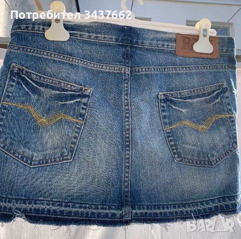 Пола дънкова Reply , снимка 3 - Поли - 42963322