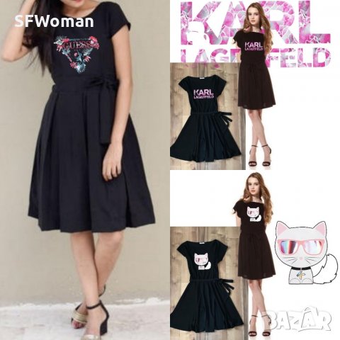 ,Kark Lagerfeld dress woman дамски летни рокли, снимка 1 - Рокли - 33351478