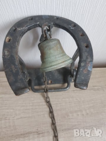 Метална подкова,камбана за врата, снимка 2 - Други ценни предмети - 37690433