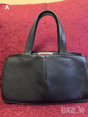 Дамска чанта естествена кожа