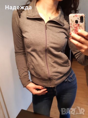 Дамски спортно-елегантен суитшърт с пайети , снимка 3 - Блузи с дълъг ръкав и пуловери - 28251151