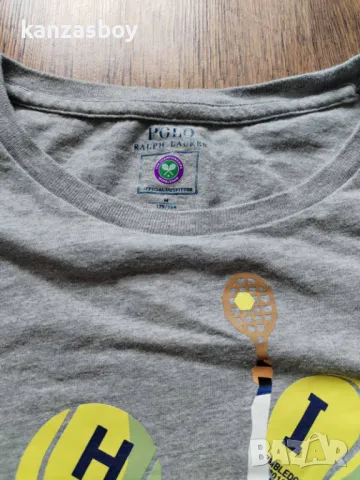 polo ralph lauren Wimbledon - страхотна юношеска тениска 175см., снимка 2 - Тениски - 49496598
