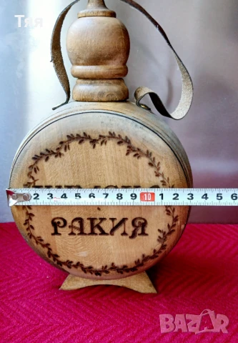 Дървена бъклица , снимка 6 - Декорация за дома - 51080069