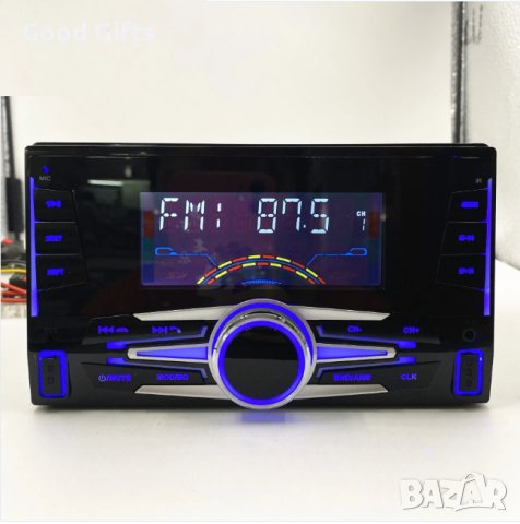 Универсална мултимедия за кола двоен дин с блутут, MP3 Player 2DIN, FM STEREO RADIO, USB-PORT, MMC/S, снимка 3 - Аксесоари и консумативи - 43018968